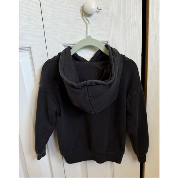 H&M x Smiley World 2T Black Graphic Hoodie Sweatshirt - Picture 2 of 3